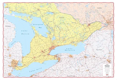 Map Of Southern Ontario