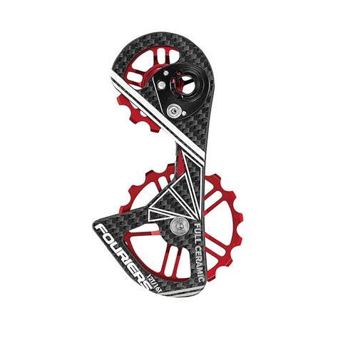 Fouriers Ct Dx007 Road Bicycle Oversize Derailleur Cage With 12t Upper And 16t Lower Pulley For