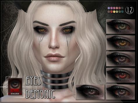 Demonic Eyes For The Sims 4 Found In Tsr Category Sims 4