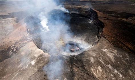 Kilauea Volcano Eruption Alert Level Updated As Usgs Releases Stunning
