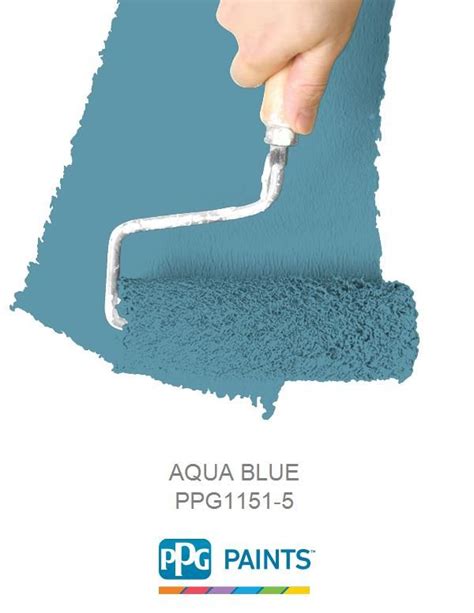 Aqua Blue Is A Part Of The Aquas Collection By Ppg Paints Browse This