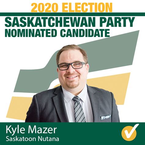Kyle Mazer Acclaimed As Saskatchewan Party Candidate For Saskatoon
