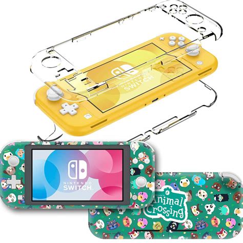 Nintendo Switch Lite Skin With Clear Case Package Cute Cartoon