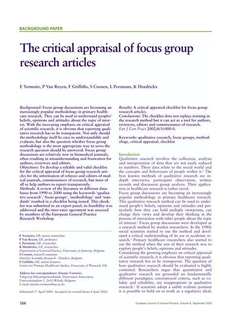 Examples of qualitative approaches include ethnography (immersing yourself. Critical research paper. Writing Critical Thinking Paper ...