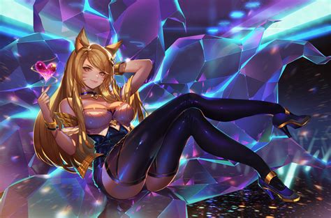 Available in hd, 4k resolutions for desktop & mobile phones. K/da Ahri By Orange Sekaii Hd Wallpaper Background ...