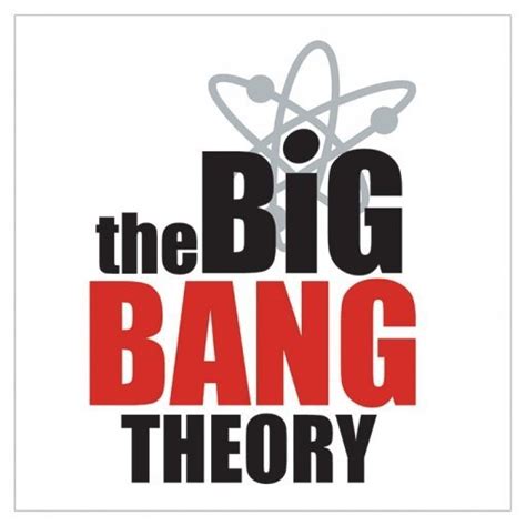 Big Bang Theory Logo Pegatina Compra En Europosterses