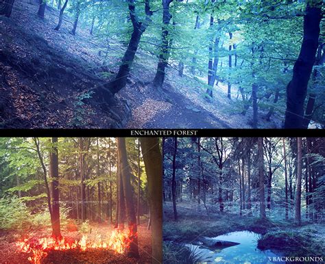 Premade Backgrounds Enchanted Forest By Forestgirlstock On Deviantart