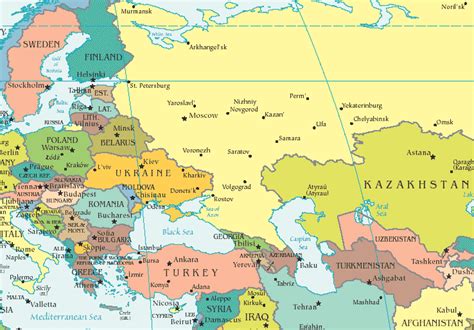 Maps Of Europe Countries Eastern Europe Regions Map Detail Pictures