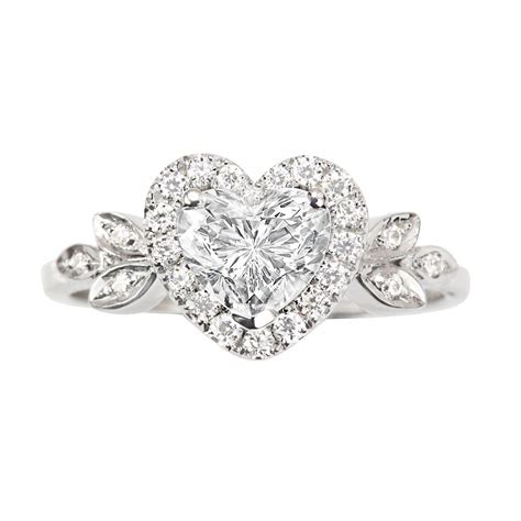 Beautiful Heart Diamond Engagement Ring Love Blossom List Is For Engagement Ring Only All