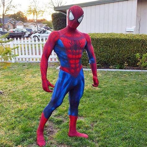 Movie Coser 5 High Quality Custom Made Amazing Spider Man Cosplay Zentai Costume Amazing