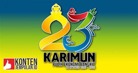 Logo Hari Jadi Kabupaten Karimun 2022 Arsip Konten Jempolan
