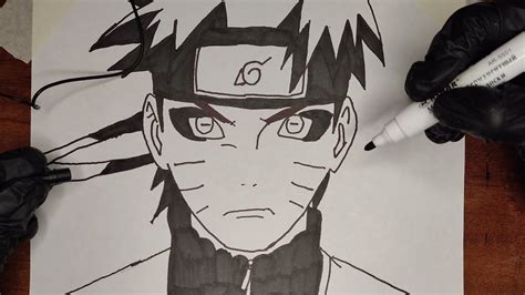 How To Draw Naruto Uzumaki Easy
