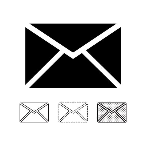 Email Mail Icon Vector Vector Art At Vecteezy