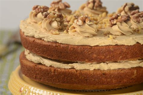 Pour into coffee mugs and top with whipped topping and sprinkles to serve. Coffee Walnut Cake - Joyofbaking.com *Video Recipe*