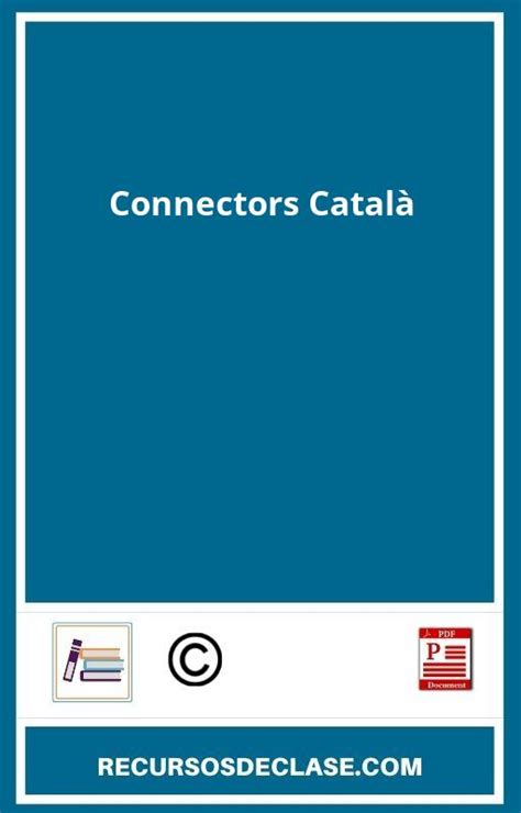 Connectors Català Pdf 】 2024