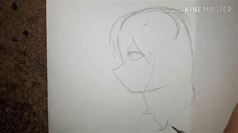 How To Draw Side View Anime Face Youtube