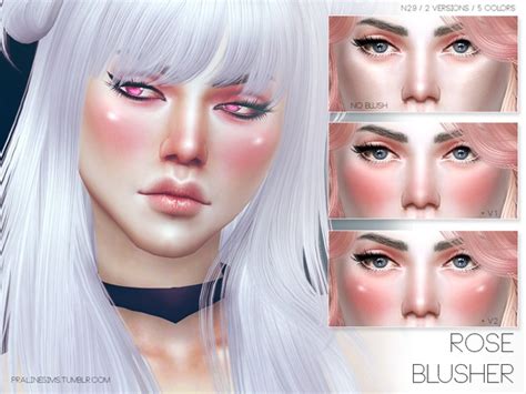 Rose Blusher N29 By Pralinesims At Tsr Sims 4 Updates