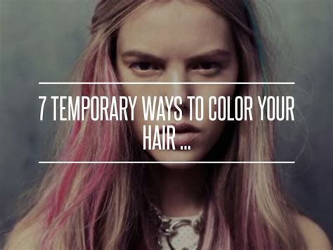 9 Creative Ways To Color Your Hair For Girls Looking To Mix It Up Color Your Hair Wash