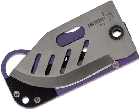 This is a review of the boker plus credit card knife. Boker Plus John Kubasek Credit Card Knife 2.25" Satin ...