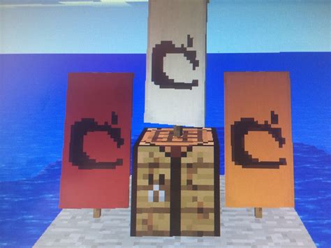 Mojang Logo Banner Made With An Colour Banner And An Enchanted Golden