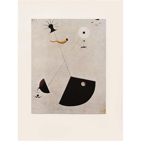 1940s Joan Miró Maternity Original Period Swiss Lithograph Chairish
