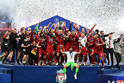 Final champions 2019derrotó al tottenham en la final disputada en madrid. Liverpool FC - Champions League Winners 2019 - A1/A2/A3/A4 ...
