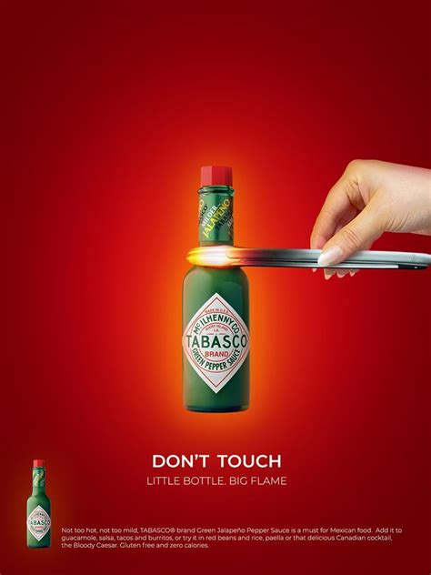 Tabasco Print Ads Ads Creative Creative Advertising Design