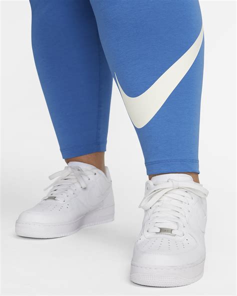 Nike Sportswear Classics Womens High Waisted Graphic Leggings Plus Size