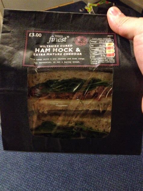 Addadd tesco pearl barley 500g to basket. Kit Marsden's Blog: Sandwich review: Tesco finest* Wiltshire Cured Ham Hock and Extra Mature Cheddar