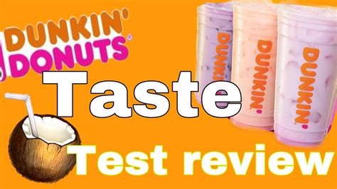 Dunkin Donuts Coconut Refreshers Was It Worth It Youtube