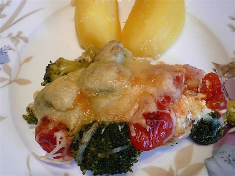 Putenbrust mit Gemüse überbacken Chefkoch