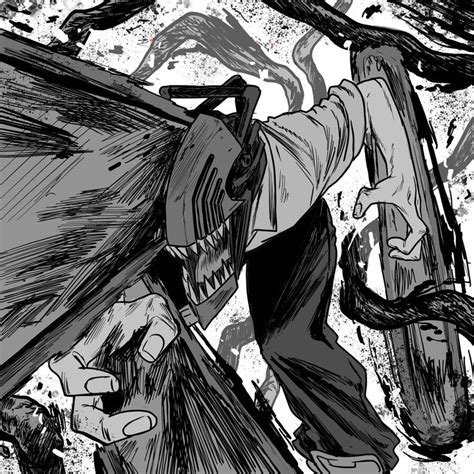 Chainsaw Man Denji By Yoonev Coloriage Manga Dessin Japonais