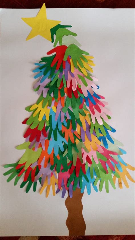 Handprint Christmas Tree