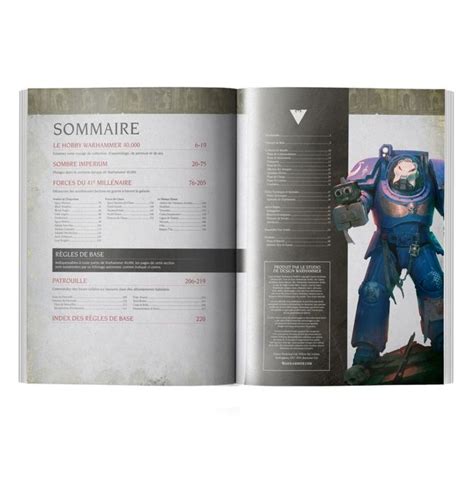 Livre De Base Warhammer 40000