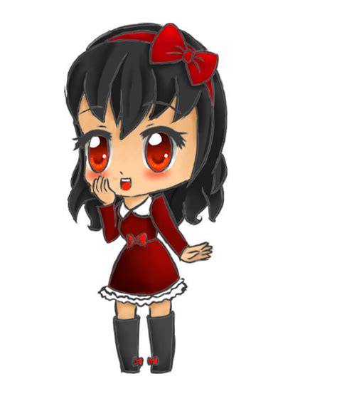 Chibi Girl By Erikanegi On Deviantart