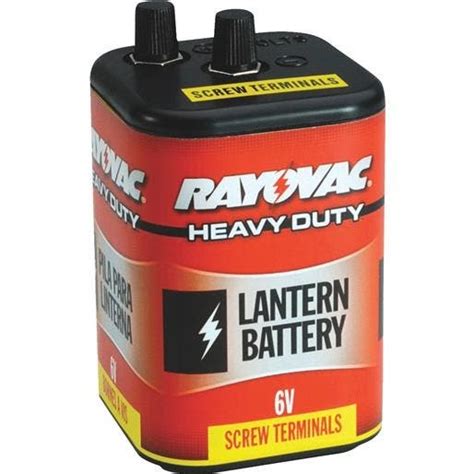 Ray O Vac 6v Screw Lantern Battery 945r4 Unit Each Overstock 17537436