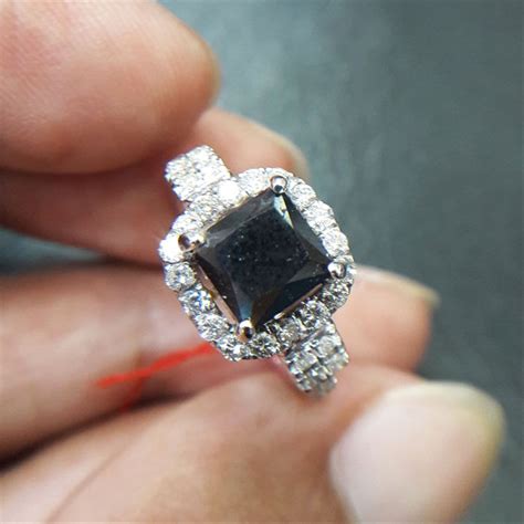 Savesave batu cincin for later. Jual Cincin Wanita Berlian Hitam Black Diamond 0336 Ring ...