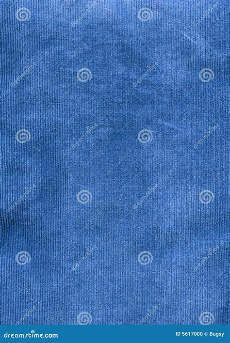 Blue Corduroy Fabric Detail Stock Photo Image Of Abstract Fade 5617000