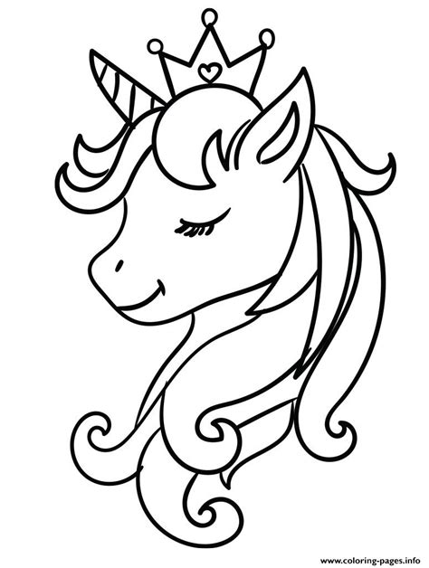 Emoji Unicorn A4 Coloring page Printable