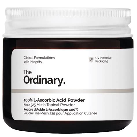 We looove this duo because ascorbic acid + alpha arbutin are the two best friends when it comes to helping to brighten hyperpigmentation and overall skin tone and protecting from free radical damage! The Ordinary 100% L-Ascorbic Acid Powder | Bredt sortiment ...