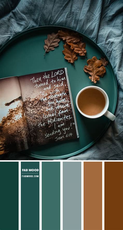 Brown And Teal Colour Combo Colour Palette 170 1 Fab Mood Wedding