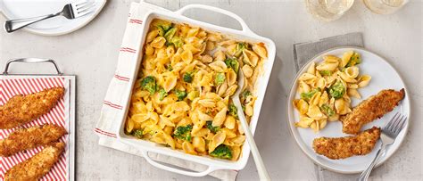 Combine soup, milk and pepper in a baking dish. Campbell's Cheddar Cheese Soup Mac And Cheese : Creamy ...