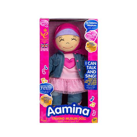 The Desi Doll ® Aamina English Arabic Speaking Muslim Doll Talking Islamic Toy Ebay