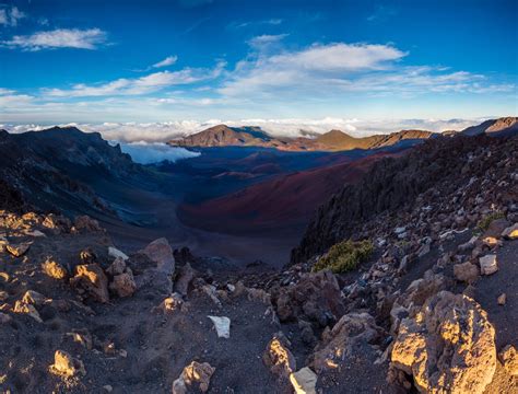 Sunrise At Haleakala National Park Maui Hawaii Usa