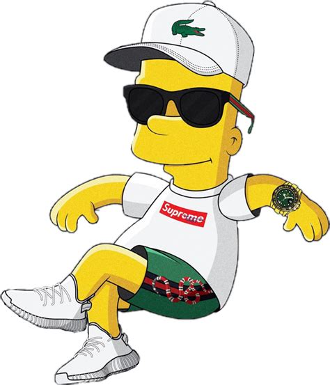Bart Simpson Simpsons Supreme Love Kendrick Vintage Tra