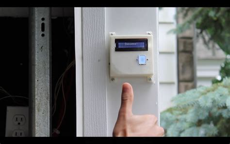 It presents a page to enter a password then, provided the user enters a valid password, a page to control the garage door. DIY Fingerprint Scanning Garage Door Opener « Adafruit ...