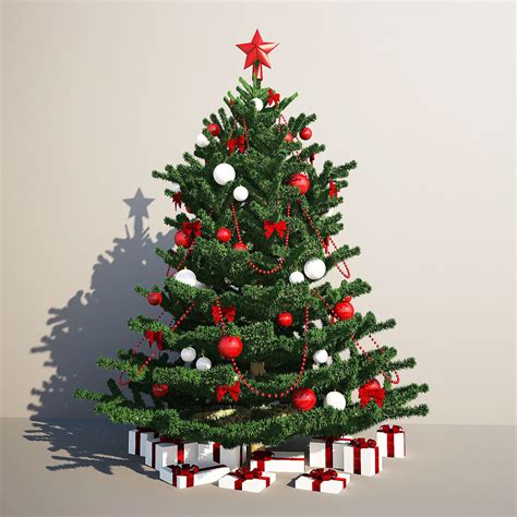 Christmas Tree 3d Model Cgtrader