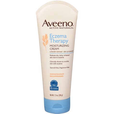 Urea creams are also able to affect epidermal lipid. Aveeno Active Naturals Moisturizing Cream, Eczema Therapy ...