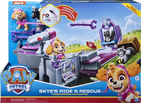 Paw Patrol Mighty Pups Super Paws Rockys Deluxe Vehicle Amazonca Toys And Games