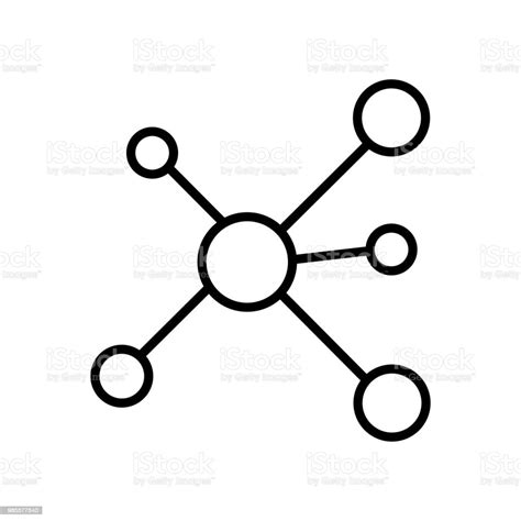 Network Icon Vector Icon Simple Element Illustration Network Symbol